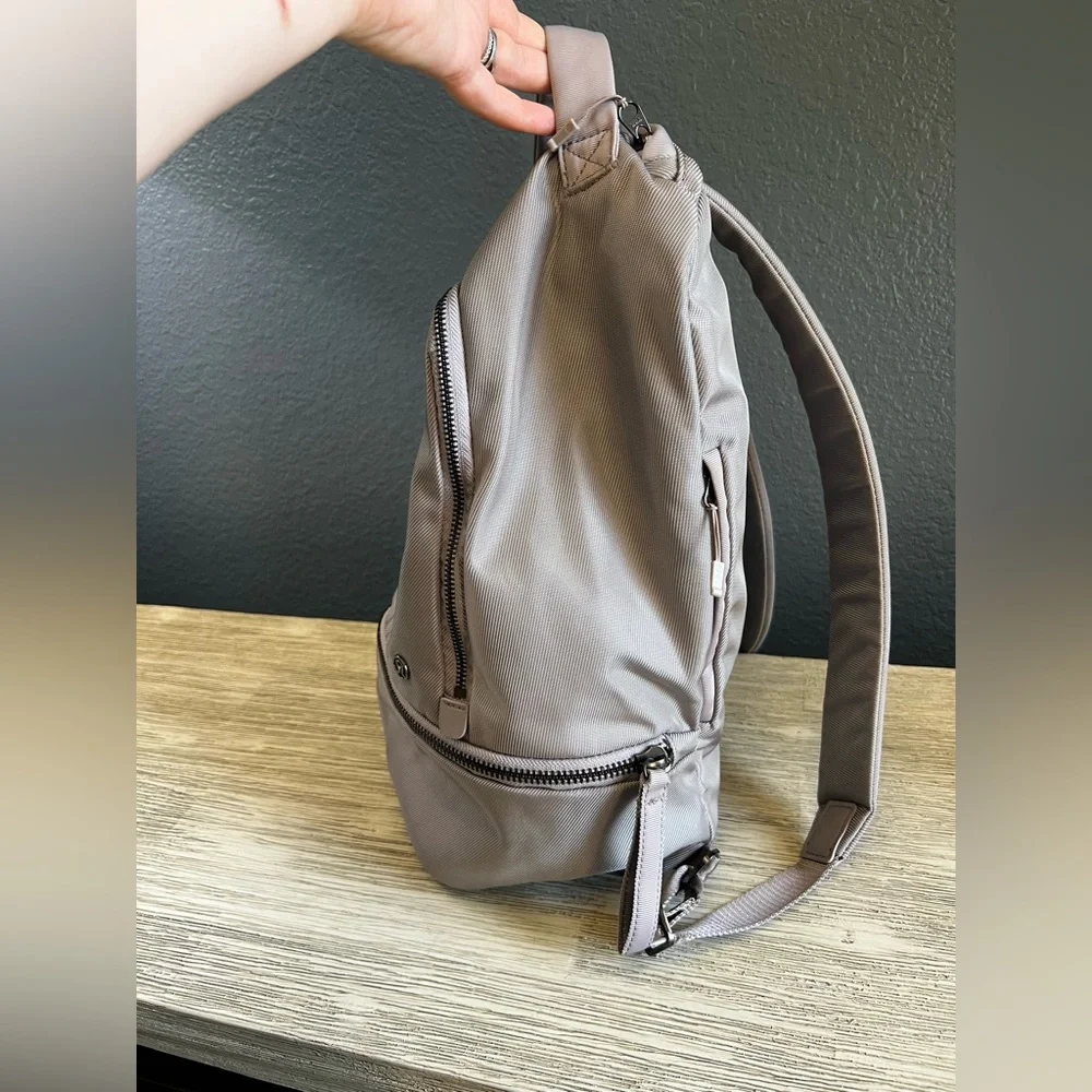 LIKE NEW!!! lululemon athletica Gray Backpack
